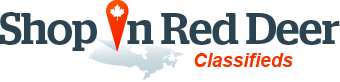 ShopInRedDeer. Classifieds of Red Deer - logo
